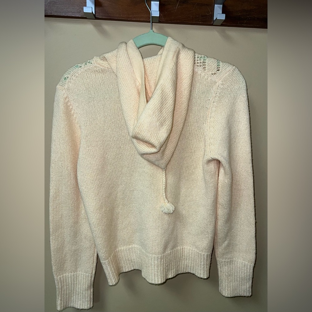 Rebecca Taylor Yellow Lemon Hood Sweater ASO Jessica Simpson - Picture 5 of 8
